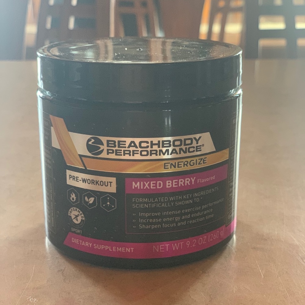 Beachbody mixed berry energize